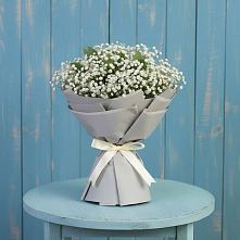 Букет цветов из:  Гипсофила в Шестаково Воронежской области
