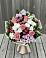 Букет цветов из: Альстромерии, Гвоздики, Розы и Хризантемы в Шестаково Воронежской области