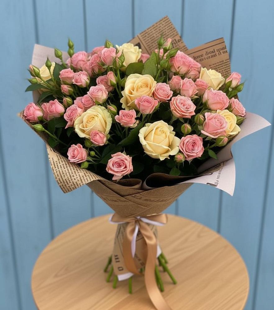 Букет цветов из: Розы в Шестаково Воронежской области