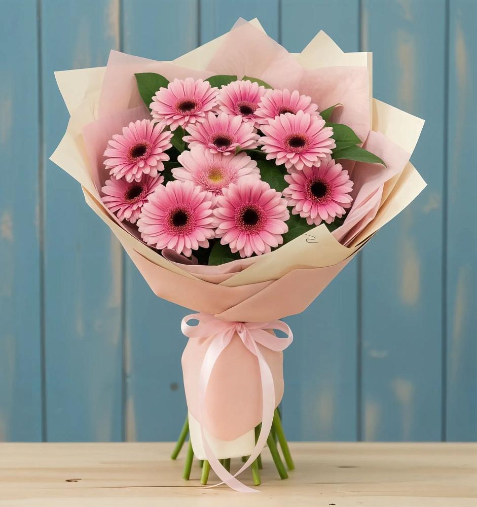 Букет цветов из: Герберы в Шестаково Воронежской области