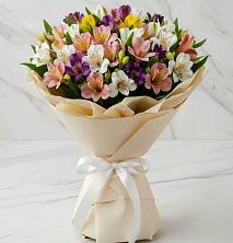 Букет цветов из:  Альстромерии в Шестаково Воронежской области