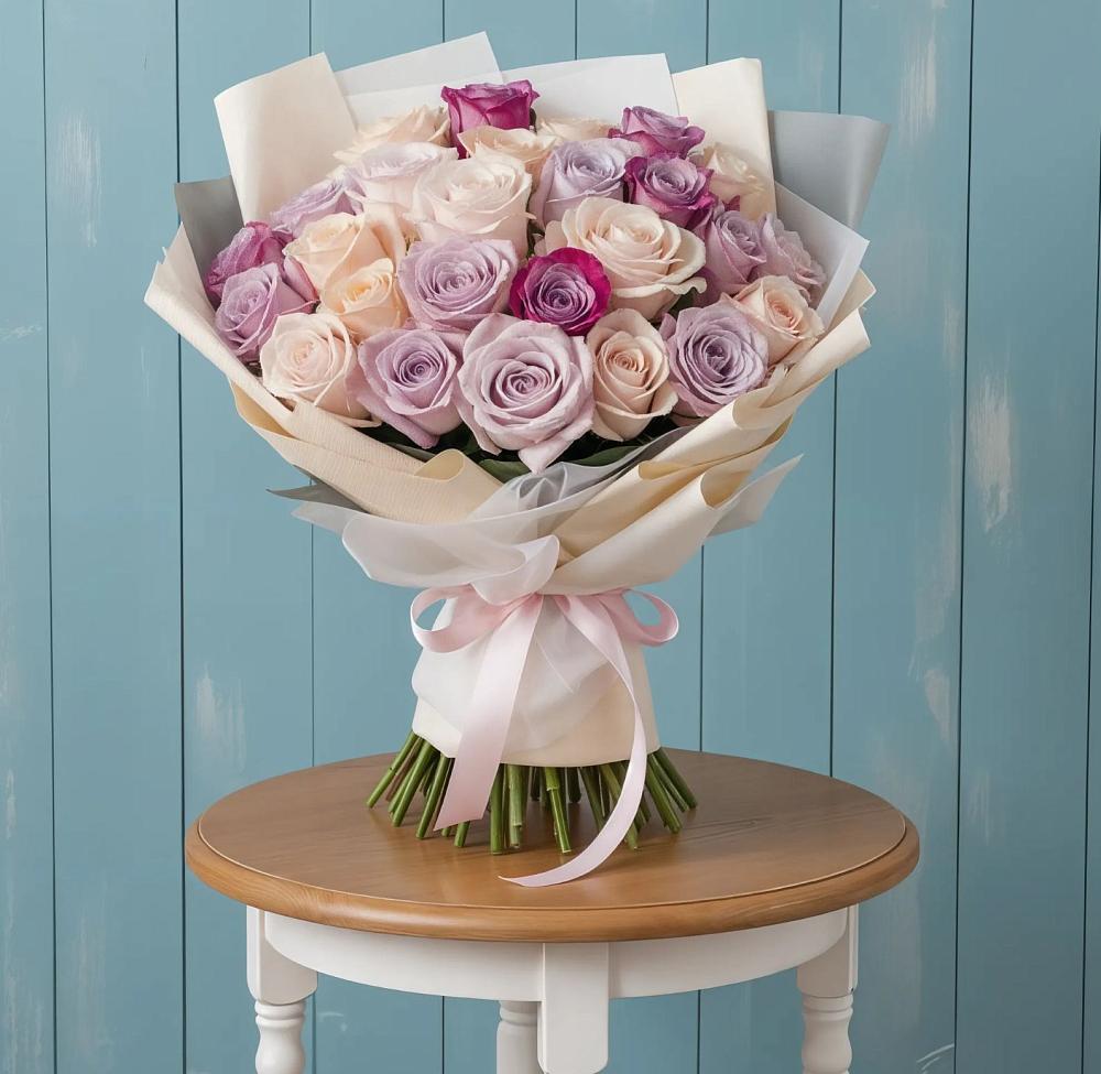 Букет цветов из: Розы в Шестаково Воронежской области