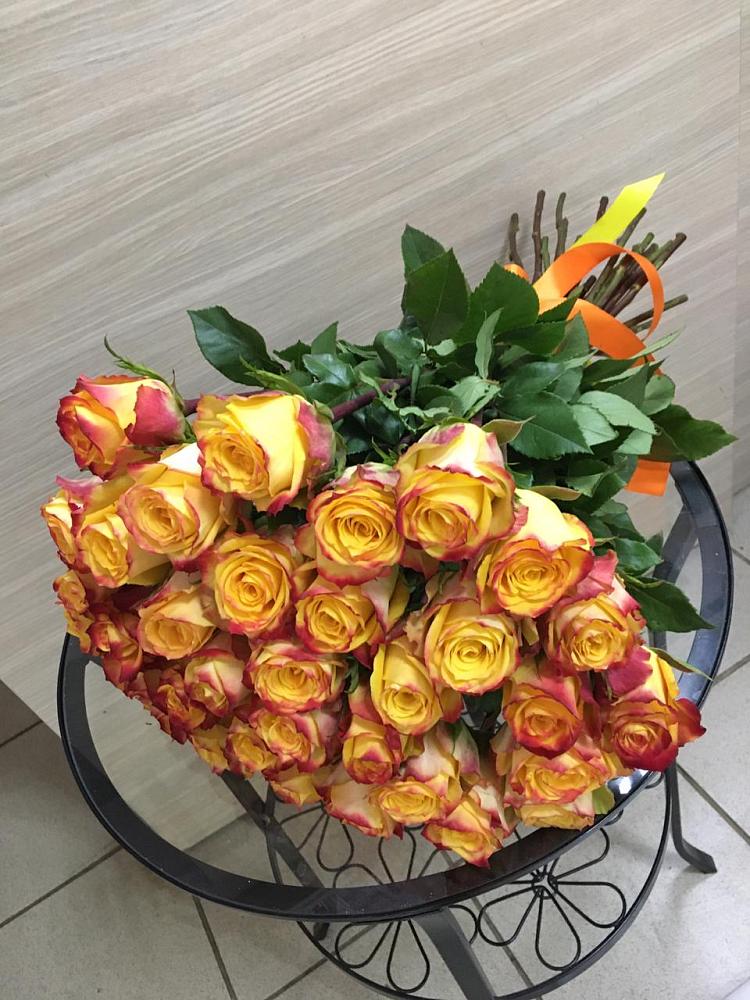 Букет Желтые розы в Шестаково Воронежской области