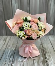 Букет цветов из:  Гвоздики, Розы и Хризантемы #REPLACE_PRED# Шестаково Воронежской области
