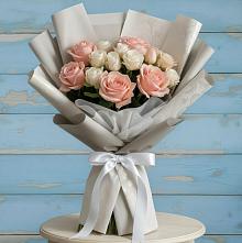Букет цветов из:  Розы #REPLACE_PRED# Шестаково Воронежской области