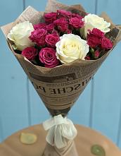 Букет цветов из:  Розы в Шестаково Воронежской области