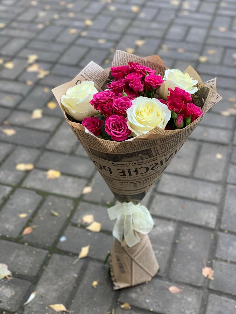 Букет цветов из: Розы в Шестаково Воронежской области