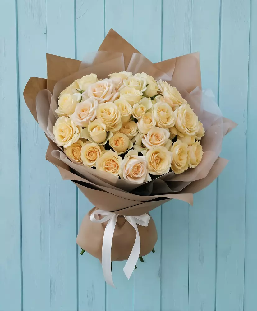 Букет Кремовое облако в Шестаково Воронежской области