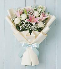 Букет цветов из:  Лилии #REPLACE_PRED# Шестаково Воронежской области