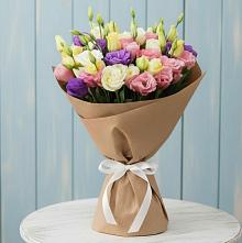 Букет цветов из:  Лизиантусы в Шестаково Воронежской области