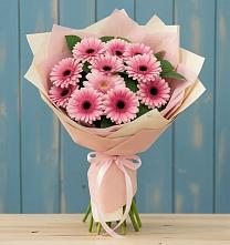 Букет цветов из:  Герберы в Шестаково Воронежской области