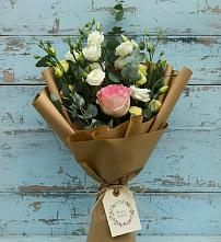 Букет цветов из:  Розы и Лизиантусы #REPLACE_PRED# Шестаково Воронежской области